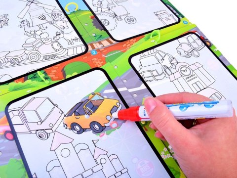 Kreatywna wodna malowanka książka obrazek ZA2957 Kreatywna wodna malowanka książka obrazek ZA2957