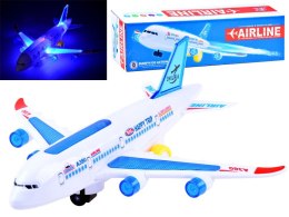 Pasażerski Samolot zabawka światła dźwięk ZA3327
