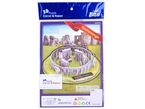 Przestrzenne puzzle 3D 35 elementów Stonehenge ZA3301 Przestrzenne puzzle 3D 35 elementów Stonehenge ZA3301
