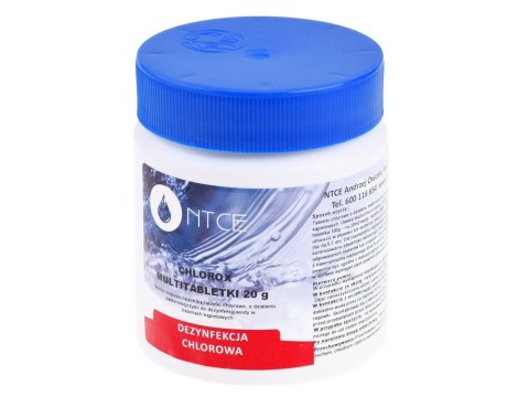 Chlorox Multitabletki 20g Chemia do basenu 0,5kg Chlorox Multitabletki 20g Chemia do basenu 0,5kg