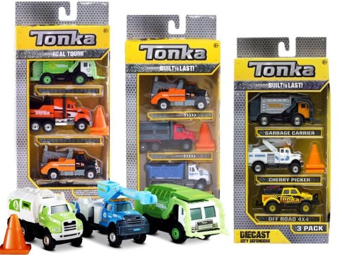 Hasbro autka Tonka Ciężarówki zestaw ZA3632 Hasbro autka Tonka Ciężarówki zestaw ZA3632