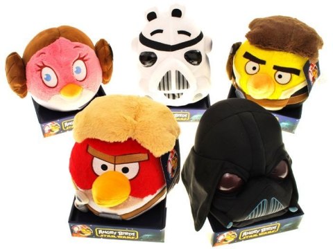 Angry Birds Star Wars maskotka DARTH VADER ZA0959 Angry Birds Star Wars maskotka DARTH VADER ZA0959