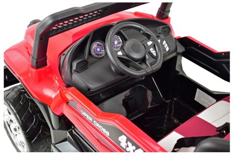 MEGA BUGGY SUPER CROSS 4X4, FUNKCJA BUJANIA, MIEKKIE KOŁA, MIĘKKIE SIEDZENIE/FB918