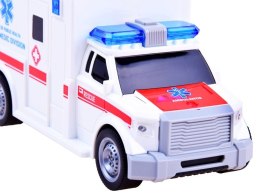 Autko karetka ambulans światło dźwięk ZA2946
