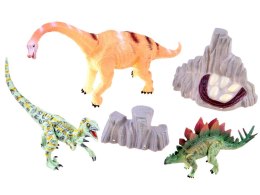 Zestaw dinozaury ręcznie malowane figurki ZA3422