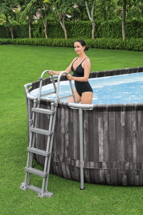 Basen Stelażowy 24 FT / 732 x 366 x 122 cm Power Steel BESTWAY