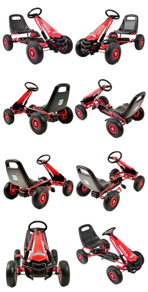 NAJNOWSZY GOKART NA PEDAŁY OFF ROAD, POMPOWANE KOŁA, HAMULCE/G205 NAJNOWSZY GOKART NA PEDAŁY OFF ROAD, POMPOWANE KOŁA, HAMULCE/G205