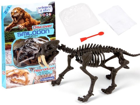 Clementoni Smilodon Zbuduj szkielet tygrysa ZA3713 Clementoni Smilodon Zbuduj szkielet tygrysa ZA3713