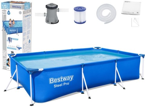 Bestway Basen STELAŻOWY 300x201x66cm 8w1 56411 Bestway Basen STELAŻOWY 300x201x66cm 8w1 56411