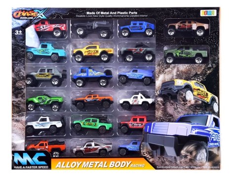 Zestaw 20 metalowych autek Auta terenowe ZA3233 Zestaw 20 metalowych autek Auta terenowe ZA3233