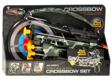 KUSZA Z LASEROWYM CELOWNIKIEM + TARCZA ZA0698 KUSZA Z LASEROWYM CELOWNIKIEM + TARCZA ZA0698