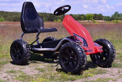 OLBRZYMI GOKART NA PEDAŁY, POMPOWANE KOŁA, PRZESUWANE SIEDZENIE,DO 100 KG/B012 OLBRZYMI GOKART NA PEDAŁY, POMPOWANE KOŁA, PRZESUWANE SIEDZENIE,DO 100 KG/B012