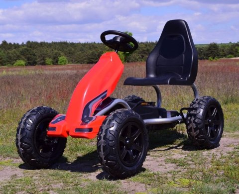OLBRZYMI GOKART NA PEDAŁY, POMPOWANE KOŁA, PRZESUWANE SIEDZENIE,DO 100 KG/B012 OLBRZYMI GOKART NA PEDAŁY, POMPOWANE KOŁA, PRZESUWANE SIEDZENIE,DO 100 KG/B012