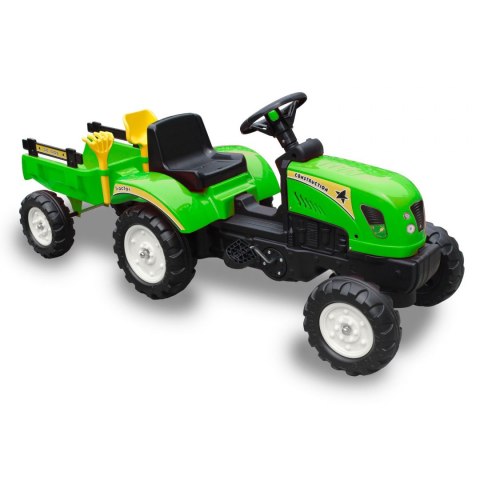TRAKTOR NA PEDAŁY Z PRZYCZEPĄ I AKCESORIAMI/TR3001 TRAKTOR NA PEDAŁY Z PRZYCZEPĄ I AKCESORIAMI/TR3001