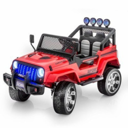 MEGA JEEP DRIFFTER EXCLUSIVE DLA 2 DZIECI, WOLNY START/ LAKIER. MIĘKKIE SIEDZENIE HP-011