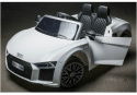 LEANToys Auto na Akumulator Audi R8 Spyder Biały