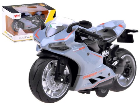 Diecast model Motocykl z naciągiem zabawka ZA3933 Diecast model Motocykl z naciągiem zabawka ZA3933