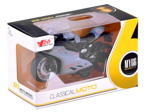 Diecast model Motocykl z naciągiem zabawka ZA3933 Diecast model Motocykl z naciągiem zabawka ZA3933