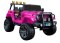 Pojazd Monster Jeep 4x4 Różowy