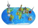 Puzzle 3D Przestrzenne Ziemia mapa świata ZA1581