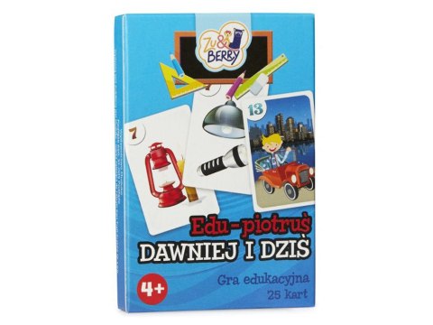Karty Piotruś DAWNIEJ I DZIŚ gra edukacyjna GR0525 Karty Piotruś DAWNIEJ I DZIŚ gra edukacyjna GR0525