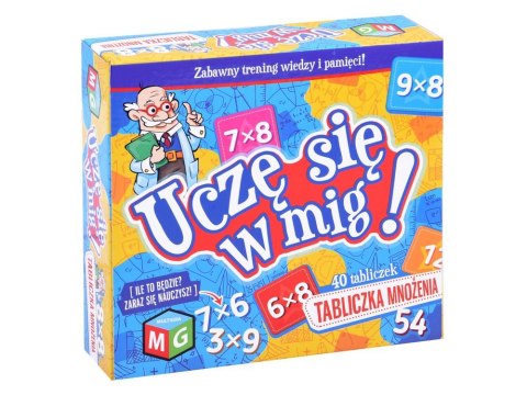Tabliczka mnożenia - Uczę się w mig MG GR0395 Tabliczka mnożenia - Uczę się w mig MG GR0395