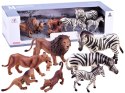 Zestaw zwierząt SAFARI figurki lew, zebry ZA2987