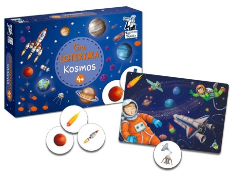 Kapitan Nauka Gra Loteryjka Kosmos 4+ GR0469 Kapitan Nauka Gra Loteryjka Kosmos 4+ GR0469