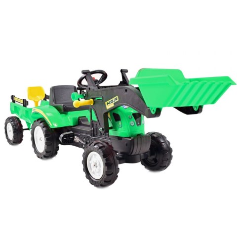 TRAKTOR NA PEDAŁY Z PRZYCZEPĄ I ŁYŻKĄ/TR3005 TRAKTOR NA PEDAŁY Z PRZYCZEPĄ I ŁYŻKĄ/TR3005