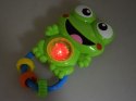 Kolorowa muzyczna GRZECHOTKA żaba żabka ZA1648