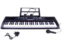 Organy Keyboard mikrofon MQ883 61 klawiszy IN0117