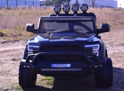 MEGA JEEP WORKS SIX 4X4, 2 X 12V MĘKKIE KOŁA, MIĘKKIE SIEDZENIE/JC003