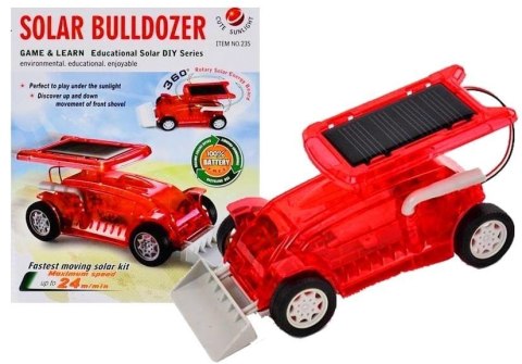 Zestaw Samochód Solarny Autko Buldożer do Złożenia Zestaw Samochód Solarny Autko Buldożer do Złożenia