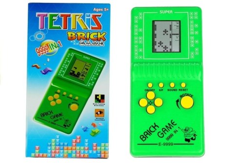 Gra Elektroniczna Tetris Kieszonkowa Zielona Gra Elektroniczna Tetris Kieszonkowa Zielona