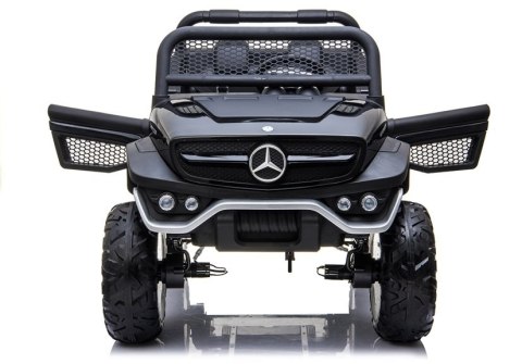 Auto na Akumulator Mercedes Unimog Czarny Auto na Akumulator Mercedes Unimog Czarny
