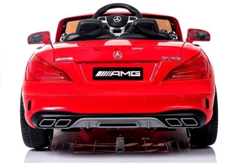 Pojazd na Akumulator Mercedes SL65 LCD Czerwony Pojazd na Akumulator Mercedes SL65 LCD Czerwony