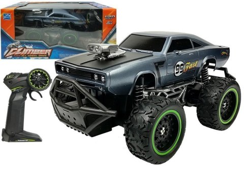 Auto Zdalnie Sterowane R/C 6.5 km/h Wysokie Koła Granatowe Auto Zdalnie Sterowane R/C 6.5 km/h Wysokie Koła Granatowe