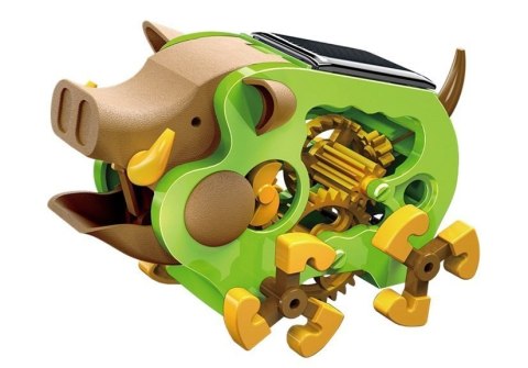 Edukacyjny Robot Do Złożenia Solarny Dzik DIY Zielony Edukacyjny Robot Do Złożenia Solarny Dzik DIY Zielony