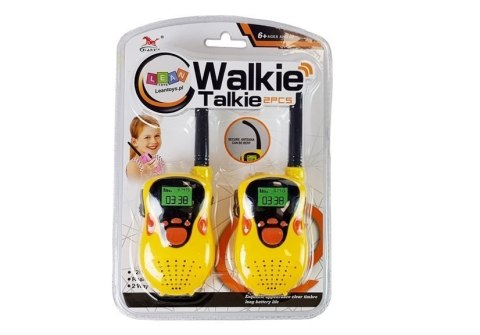 Walkie Talkie Krótkofalówki Zasięg 100 m Żółte Dla Dzieci Walkie Talkie Krótkofalówki Zasięg 100 m Żółte Dla Dzieci