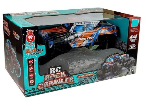 Auto Terenowe Zdalnie Sterowane 2.4G 4x4 Pomarańczowe 57cm Auto Terenowe Zdalnie Sterowane 2.4G 4x4 Pomarańczowe 57cm