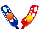 Zestaw Gier Sportowych Zręcznościowe Piłki Koszyk Badminton