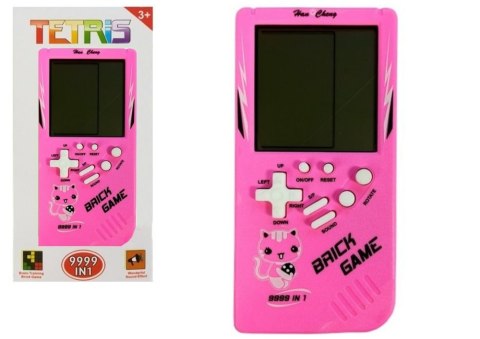 Gra Elektroniczna Tetris Brick Game Różowa Gra Elektroniczna Tetris Brick Game Różowa