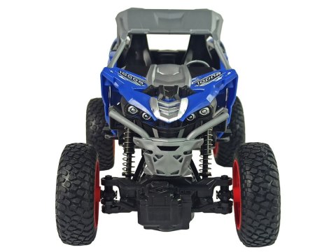 Terenowe Auto Off- Road Zdalnie Sterowane 2,4 GHz 1:16 Niebieskie Terenowe Auto Off- Road Zdalnie Sterowane 2,4 GHz 1:16 Niebieskie