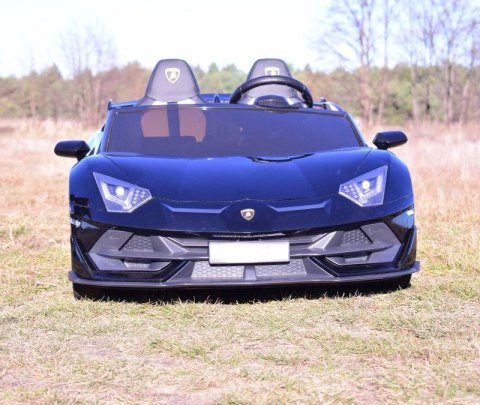 LICENCJONOWANY LAMBORGHINI AVENTADOR SVJ DLA 2 DZIECI FUNKCJA DRIFTU - LAKIER SUPER JAKOŚĆ, MIĘKKIE SIEDZENIE, MIĘKKIE KOŁA/SX20