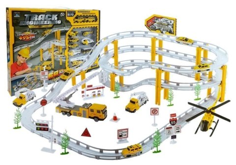 Tor Samochodowy Rail Racing Metalowe Autka 12km/h Tor Samochodowy Rail Racing Metalowe Autka 12km/h