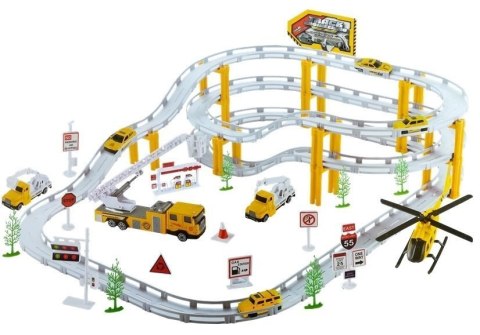 Tor Samochodowy Rail Racing Metalowe Autka 12km/h Tor Samochodowy Rail Racing Metalowe Autka 12km/h