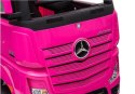 Auto na Akumulator Mercedes Actros Różowy MP4