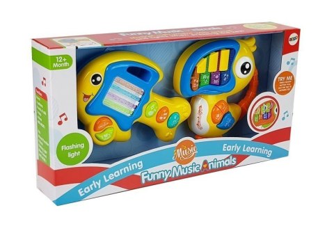 Pianinko i Gitara na Baterie Papuga Rybka Pianinko i Gitara na Baterie Papuga Rybka
