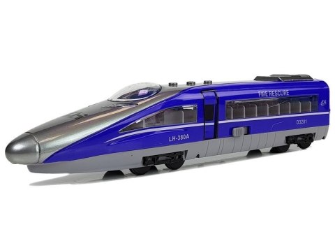 Pociąg Pendolino z Naciągiem Niebieski z Dźwiękiem i Światłami Pociąg Pendolino z Naciągiem Niebieski z Dźwiękiem i Światłami