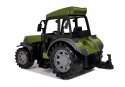 Zielony Traktor z Przyczepą Belami Siana Zdalnie Sterowany 2.4G